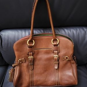 Dooney and Bourke Florentine Domed Buckle Satchel